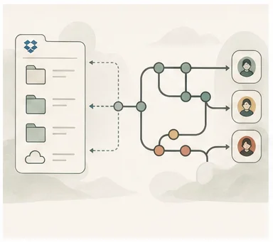 Git Host project visual