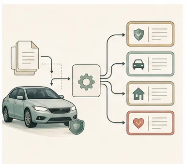 Insurance quote routing project visual
