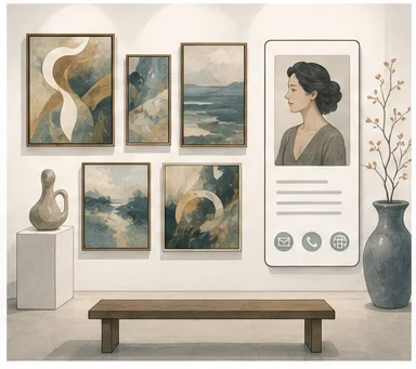 Oana Patran artist page project visual